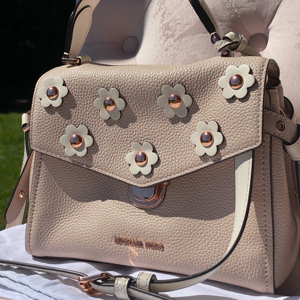 Pink stud bristol Michael Kors bag